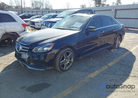 2014 Mercedes-Benz E 350 4Matic z USA, uszkodzony, nr VIN WDDHF8JB4EA820833
